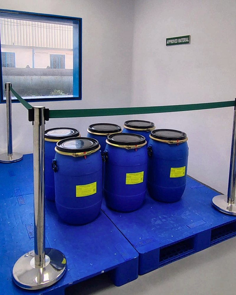 Approved-material area