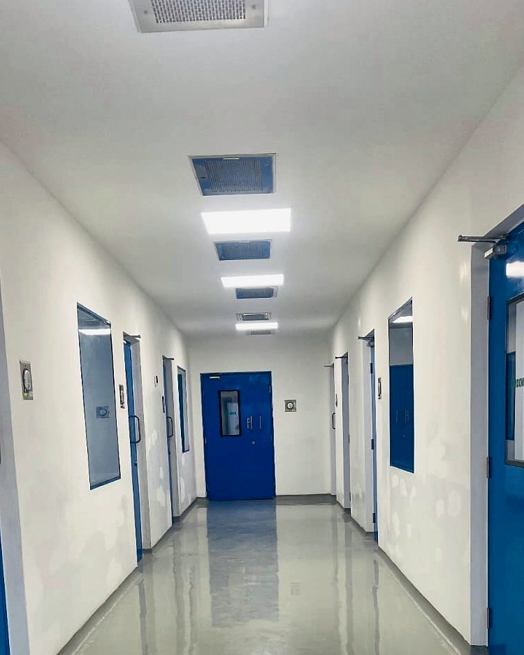Clean-area corridor